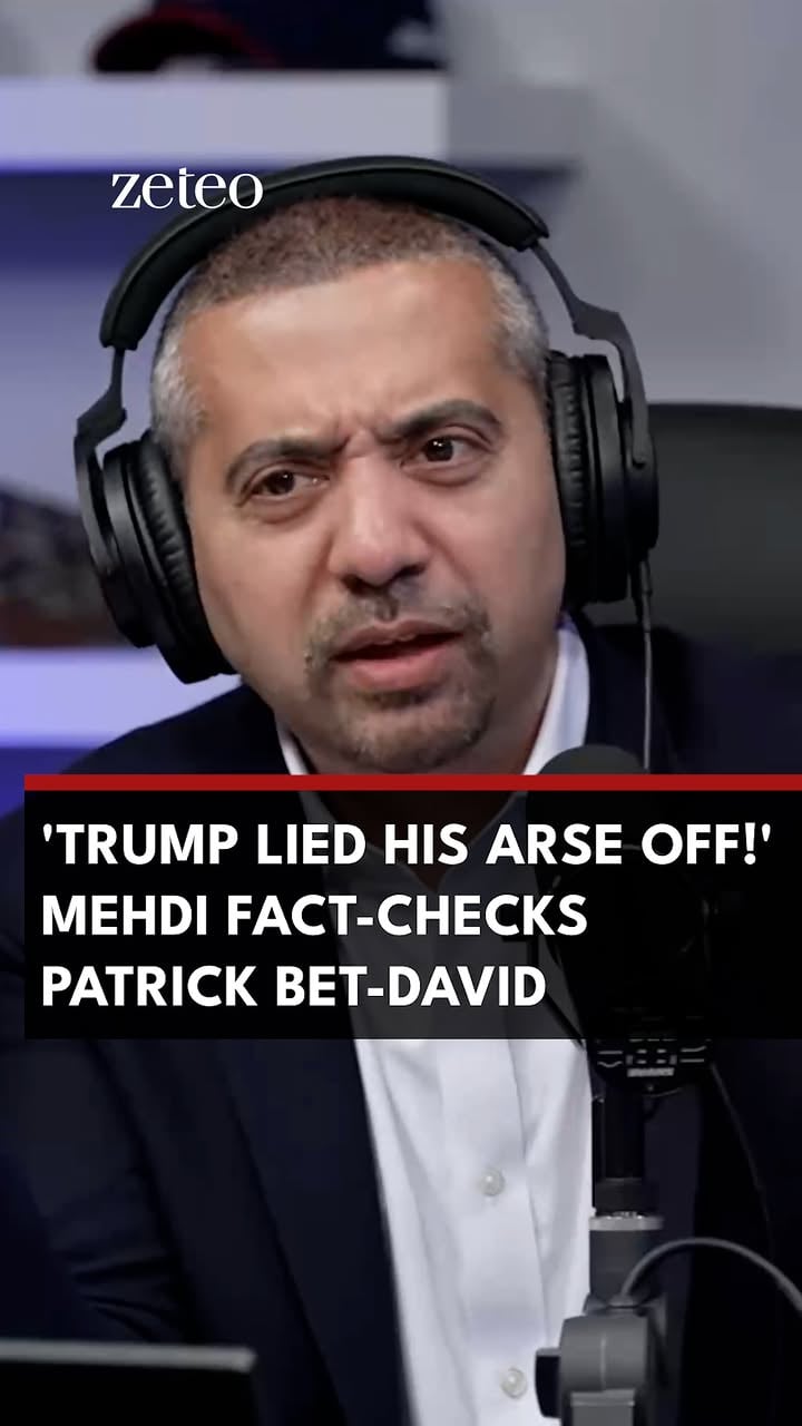 “Patrick, you know land doesn’t vote, right?”

@mehdirhasan pushes back against Patrick Bet-David on Trump’s slim margin of victory in 2024.

Click the link in bio to watch the full debate