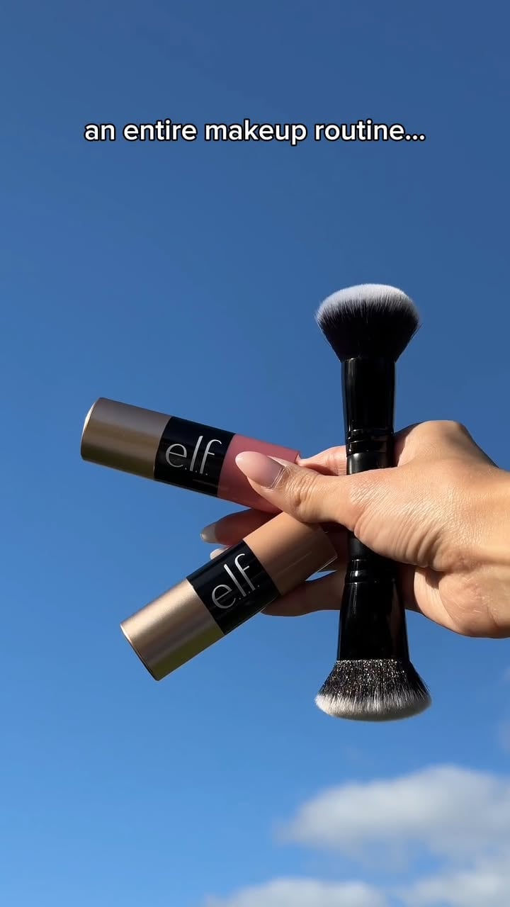 e.l.f.fortless glam at your fingertips. 💅 NEW Soft Glam Cream Blush + Bronzer Sticks are now available on elfcosmetics.com and the e.l.f. app! 🫶Soft Glam Cream Blush and Bronzer Sticks ($7):💕 Cream blush and bronzer sticks for an e.l.f.fortless, natural-looking flush and sculpted glow💕 Buildable, blendable pigment with a soft, diffused finish💕 Creamy formulas glide on smooth & melt into skin💕 Portable twist-up design for easy on-the-go application💕 Available in 7 shades of blush and 8 shades of bronzerPair them with: 🌟 Liquid Bronzer & Contour Duo Brush ($10) 🌟 Cream Blush & Bronzer Duo Brush ($9)Shop these new faves on elfcosmetics.com! 🛒#SoftGlamBlush #SoftGlamBronzer #elfcosmetics by @elfcosmetics