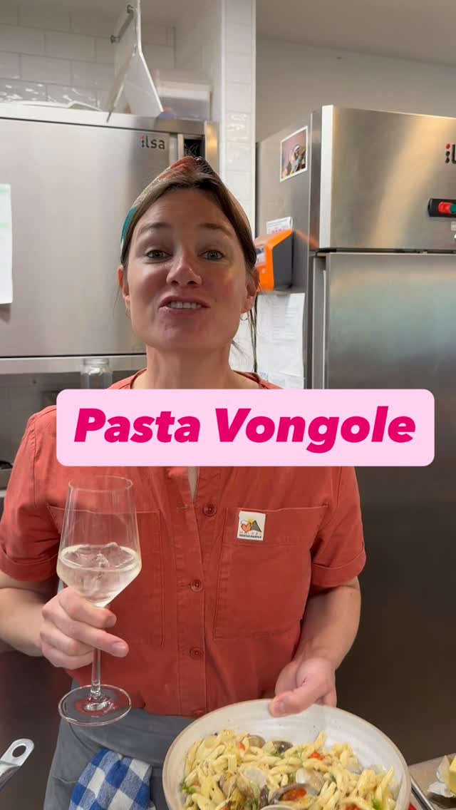 Pasta mit Vongole und Zitronensauce!!!Ein sommerlich leichtes Sommergericht!!!#vongole #pasta by @_vroni_lutz_