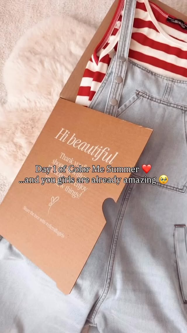 Ahhhh girls 🥹🤍Thank you sooo much for all the Color Me Summer love 🫶🏻☀️Hoe mooi zijn jullie orders?!Als je bestelling binnen is…Stuur je me dan een fotootje van je favoriete look? 🥹🤍 by @ellemillashop