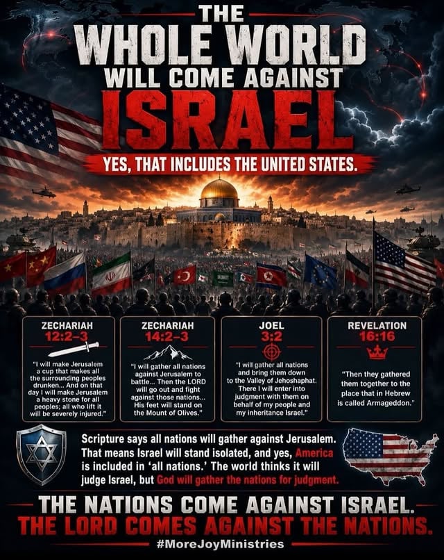 #bibleprophecy #zechariah12 #joel3 #endtimes by @endtimeheadline