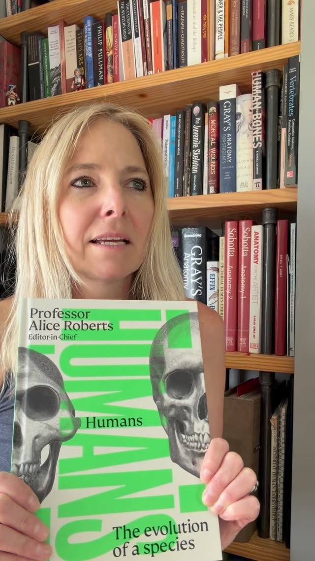 All 3 titles out in bookshops now! by @prof_alice_roberts