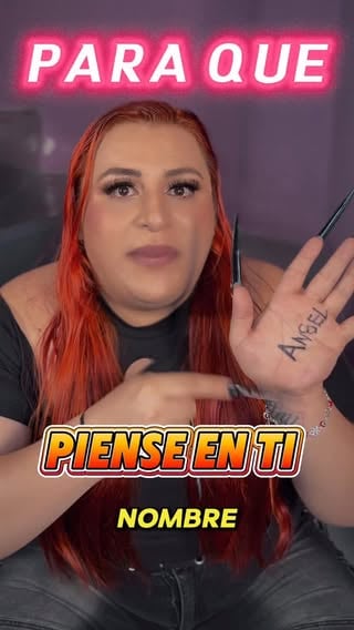 Que piense en ti 🧿🔮✨