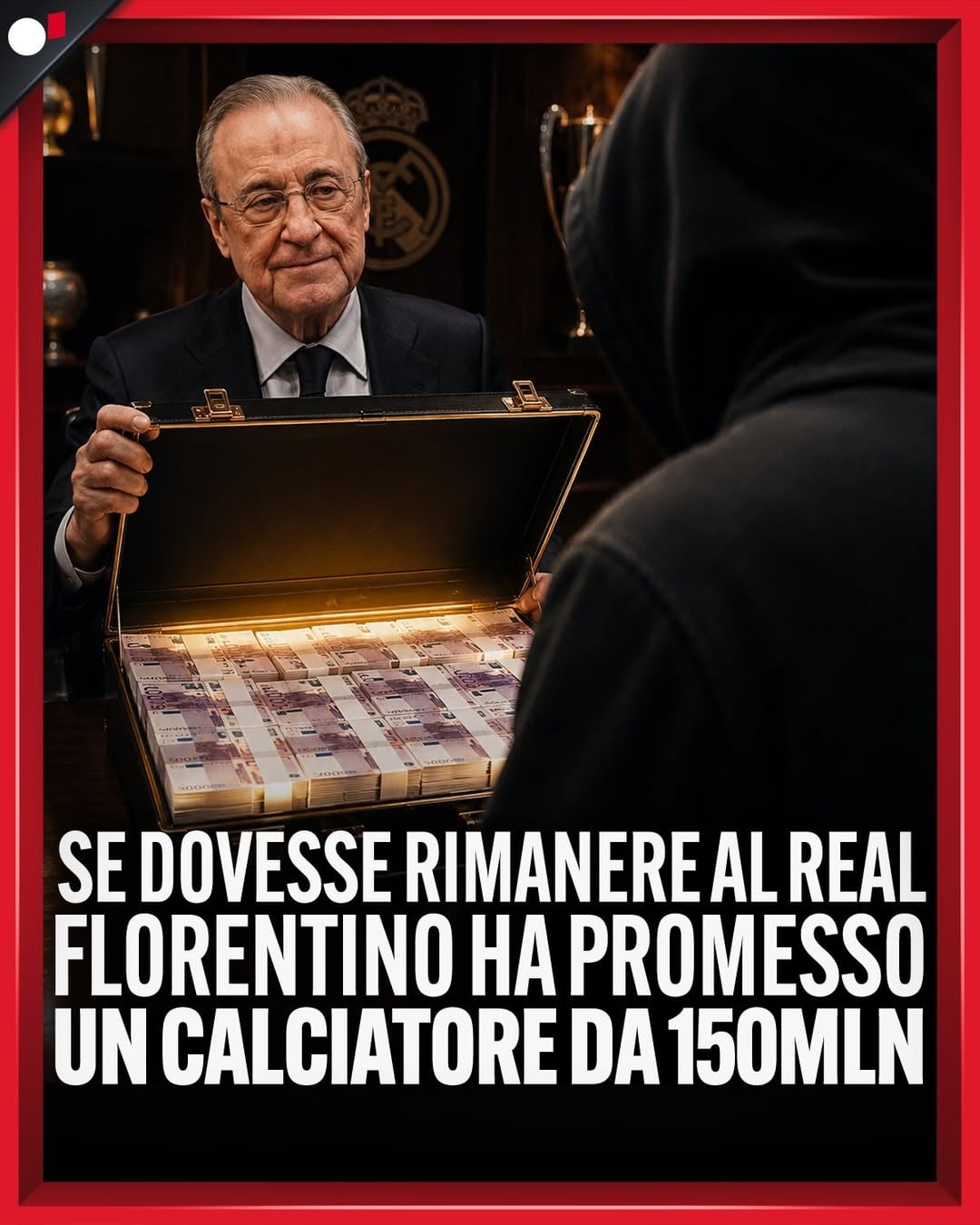 Florentino Perez ha sganciato la bomba: la prossima settimana farà un’offerta da 150 milioni di euro per una stella dell’intero panorama calcistico.

Ci ha dato anche dei suggerimenti.
Non gioca in Premier League.
Non è Kane. 
Non è Olise. 
È un nome alla Cristiano Ronaldo. 

A quel punto è partito subito il totonome, ma le possibilità sono davvero tante e abbiamo provato a buttare giù le più papabili. 

Secondo voi chi è il favorito tra questi?

#RealMadrid #FlorentinoPerez #Calciomercato #Spagna #LaLiga