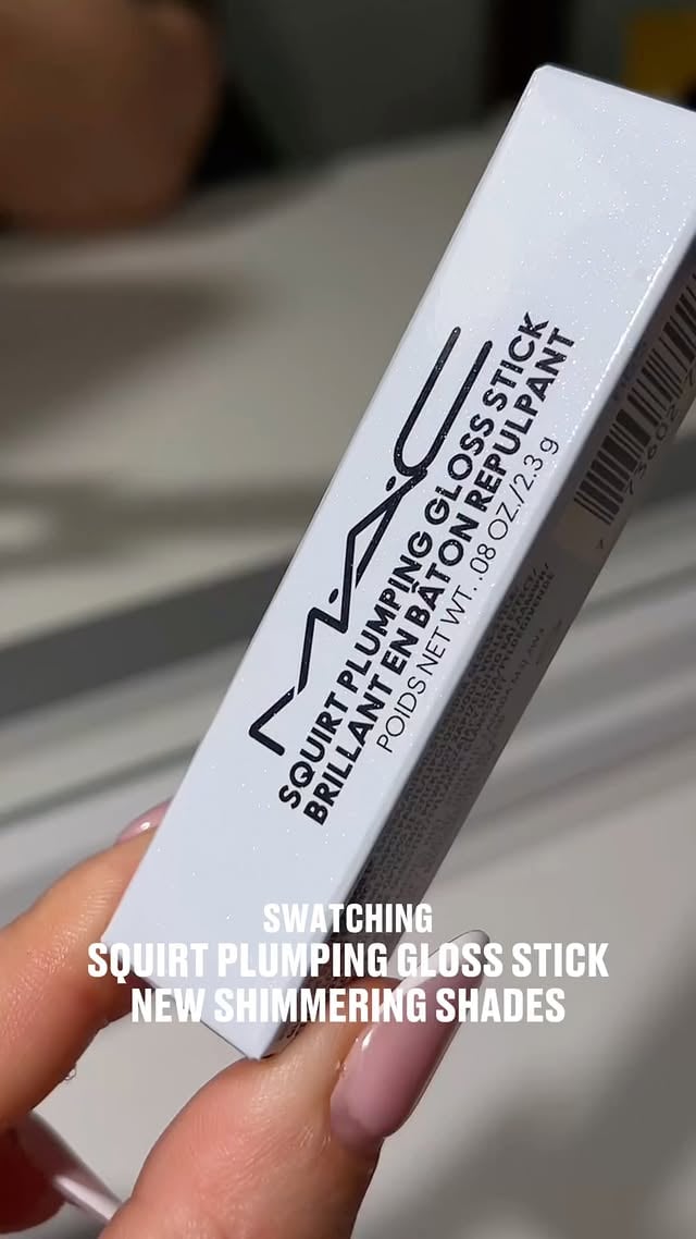 You see that shimmer, right?Six new shades of MAC Squirt Plumping Gloss Stick. Six ways to shine. @stephharwoodxShop now on TikTok Shop!#MACSquirt by @maccosmeticsuki