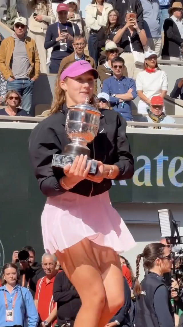 MIRRA THE CHAMPION 👏

#RolandGarros