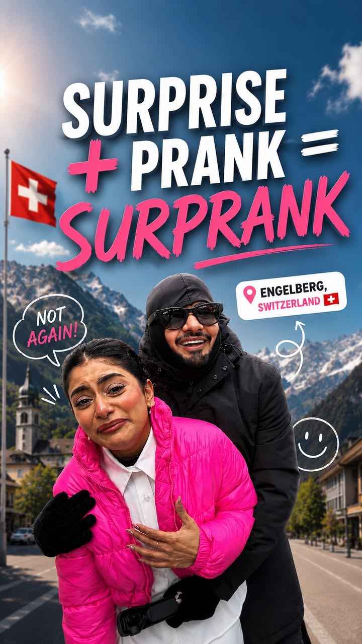 Kaisa laga mera SurPrank (Surprise + Prank) 🤪

Anam, tujhe rula kar accha toh nahi laga, par I’m sure tujhe bura bhi nahi laga hoga. ❤️

#switzerland #prank #surprise