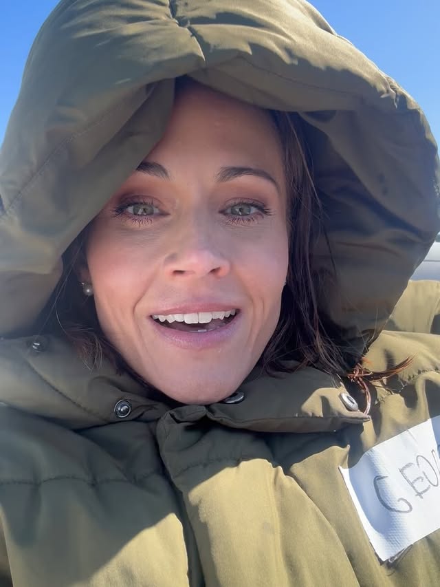 The lengths we will go to bring you that beautiful, Hallmark happy ending. What a ride! 

We hope you have as much fun watching our movie as we did making it. We are so grateful for the crew, our team at @hallmarkchannel, every actor, and the people of Corfu for their generous and joyful spirits and for everyone who worked so hard to bring this movie to life. 

“The Greek Aisle” airs TONIGHT on @hallmarkchannel!