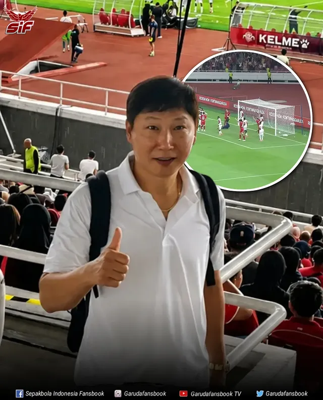 #SIF | 🇻🇳 BREAKING NEWS! 

✅ Pelatih Timnas Vietnam, 🇰🇷 Kim Sang-sik hadir di SUGBK untuk menyaksikan pertandingan 🇮🇩 Indonesia vs 🇲🇿 Mozambique, kemungkinan untuk pemantauan jelang Piala ASEAN dimana Vietnam akan away ke Indonesia

Namun bro tidak tahu tim yang turun adalah tim yang berbeda dengan tim ini 😅😁

#FIFAMatchday

***
#ComebackStronger✨
#SemangatMenolakMenyerah 💕
#KeepSupportIndonesiaNationalTeam ⚡💥