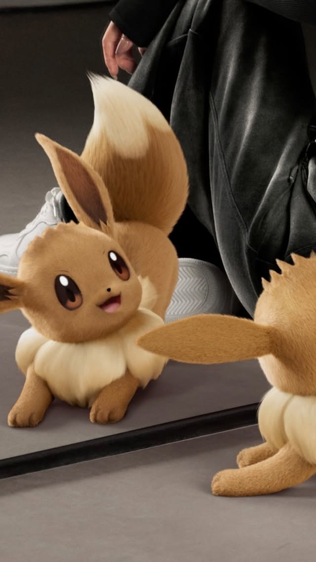 Eevee can turn into anything and I feel the same soft, brave, full of potential ! 
That’s why she’s my favorite Pokémon🤎
Yours? #Pokemon30 @pokemon