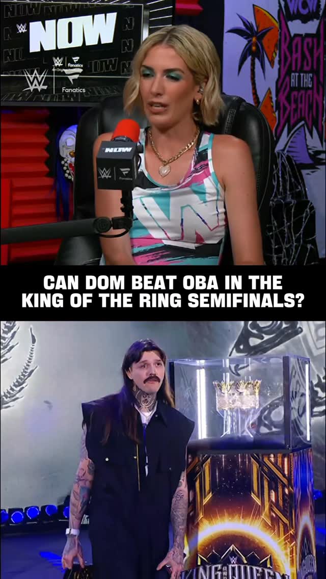 Will @dominik_35 conquer The Ruler in the King of the Ring Tournament Semifinals?!Watch #WWENow on YouTube or listen where podcasts are available!