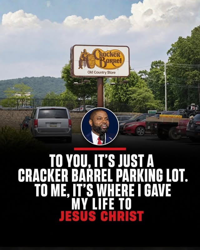 The Lord met me in a Cracker Barrel parking lot. He’ll meet you wherever you are. You just have to stop running.