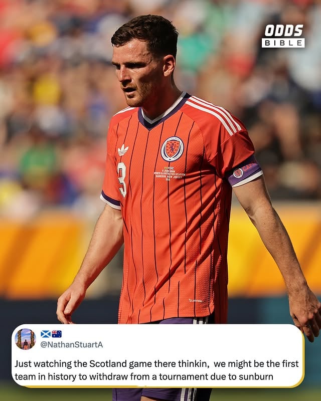 The Scots not used to the heat 🥵😂