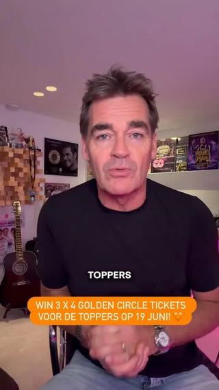 [Actie gesloten] WIN 3 x 4 Golden Circle Tickets voor Toppers in concert op 19 juni! 😍🧡 Reageer hieronder wie jij zou meenemen! En wie weet sta jij binnenkort hard mee te zingen met alle hits!