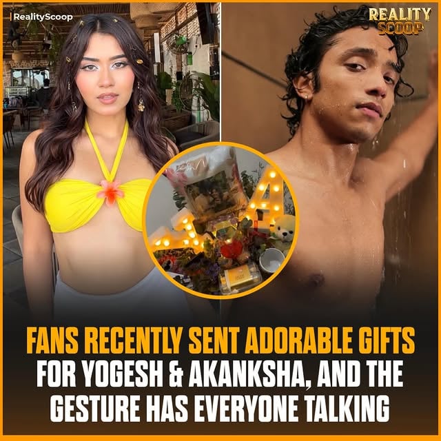 Yoganksha fans once again proving their love is unmatched 💖

Fans recently sent adorable gifts for Yogesh & Akanksha, and the gesture has everyone talking 🫶🎁

But what truly caught attention? Yogesh’s wholesome reaction 🥹✨ — fans can’t stop gushing over it!

#MTVSplitsvillaX6 #MTVSplitsvilla #MTV #Splitsvilla16 #RealityScoop