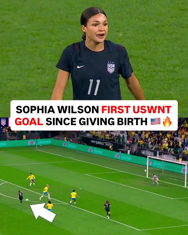 SOPHIA WILSON FROM DISTANCE 😤🔥

The USWNT star scores her first USWNT goal since her return. She gave birth to her daughter, Gigi, in September of 2025 ❤️
