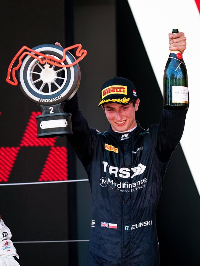 P2 in Monaco! 🔥
Great job by the team today! @damsracing 💙
Thank you to everyone for the support 🇵🇱 🇬🇧 
Let’s keep pushing! 💪