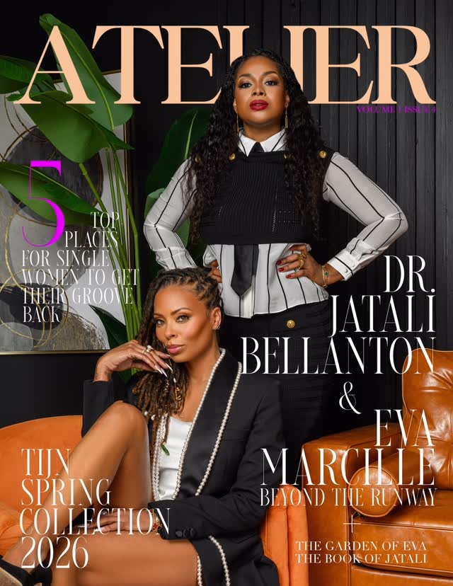 ✨✨BEYOND THE RUNWAY ✨✨In this powerful issue, we explore the groundbreaking international initiative, Beyond The Runway—a movement transforming the fashion conversation from visibility to ownership, from creativity to economic empowerment, and from influence to legacy. Featuring two visionaries redefining the intersection of culture, capital, and global influence: @evamarcille and @jatalibellanton Through exclusive editorial features, including Garden of Eva and The Book of Jatali, ATELIER takes readers inside the minds of two leaders building a new blueprint for the future of fashion, business, and global culture.This is more than a magazine issue. It’s a conversation about access, equity, entrepreneurship, and the power of creating opportunities that extend far beyond the runway.The Spring 2026 Issue is available now.Purchase your copy today at www.TheATELIERMagazine.com•Senior Global Editor in Chief | @itzbentleydidier •Senior Digital Editor at Large | @npearcypics •Senior Editorial Editor at Large | @freetyme80 •Senior Creative Director & Stylist | @felipegstylist •Editorial Managing Director | @sirvonchilds •Photo Assistant | @iammalikalrahim •Videographer | @darius.dwayne •Collegiate Journalist | @karringtonrayelking •Hair | @_jakiaj •MUA/Eva | @luxeskin.artistry •MUA/Dr. Jatali | @kizzy_mua •Talent Management | @barkue •Shoot Location | @studio82atl by @evamarcille