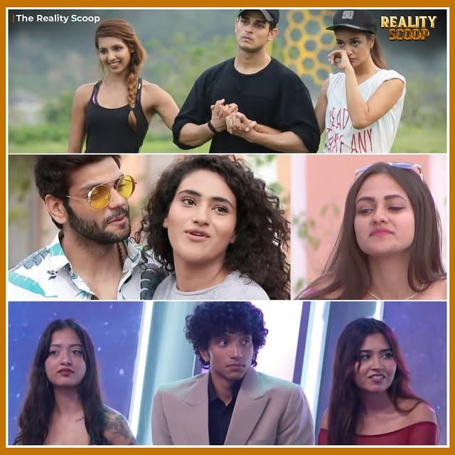 Top 3 Love Triangle Moments of Splitsvilla 😮‍🔥💔 Which One Is Your Fav?#MTVSplitsvillaX6 #MTVSplitsvilla #MTV #Splitsvilla16 #RealityScoop