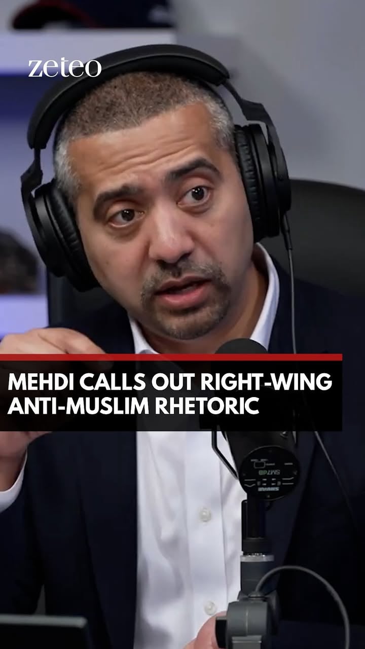 “There’s nobody I know who’s pushing Sharia law in [the U.S.] It’s completely fake.”

Mehdi Hasan challenges Patrick Bet-David’s question on Sharia law in America, warning that anti-Muslim rhetoric fuels real-world violence.

Watch the full debate on Youtube, link in bio.