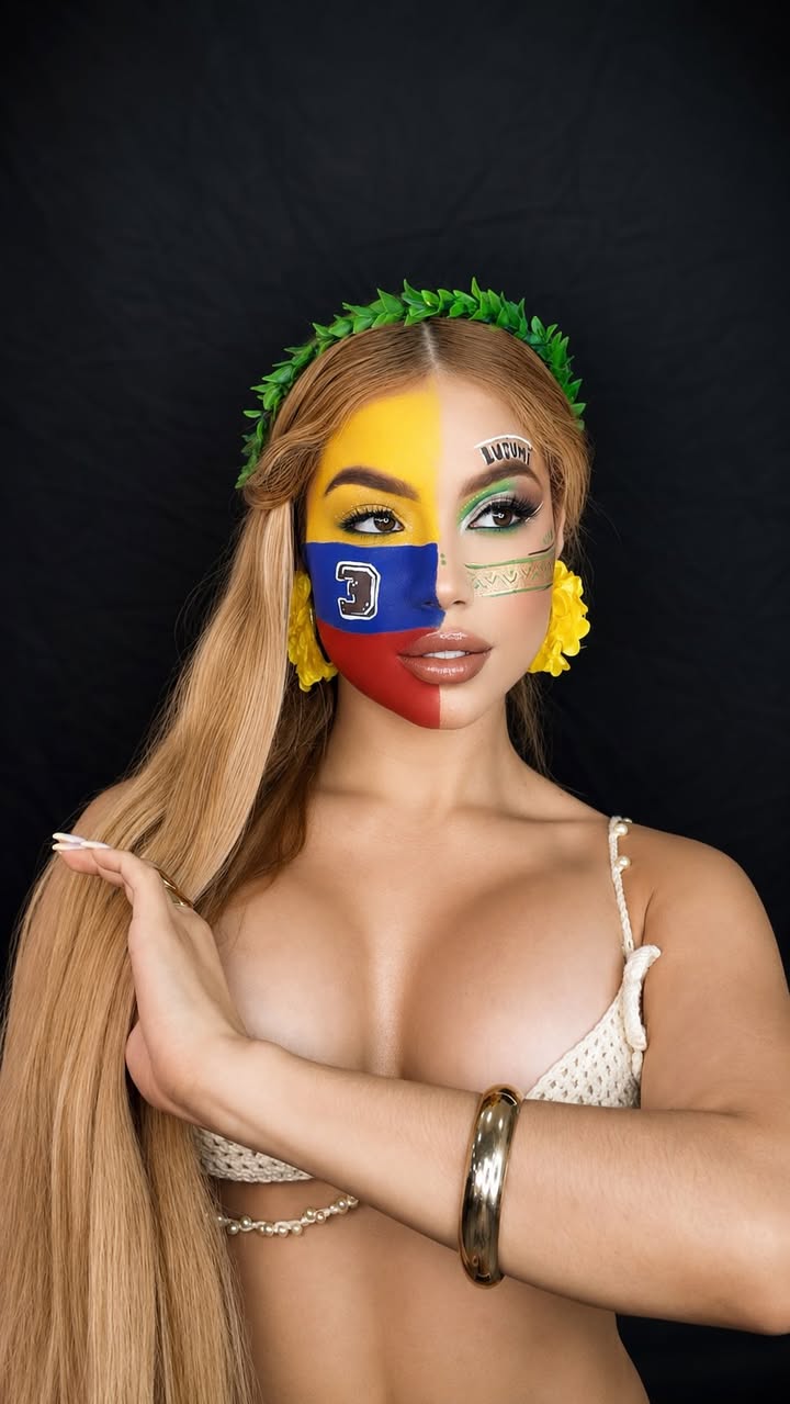 COLOMBIA 💛🇨🇴El arte también se viste de amarillo, azul y rojo.✨Hoy quisimos rendir homenaje a nuestra hermosa Colombia representando, a través del maquillaje artístico, la pasión, la fuerza y la alegría que nos identifica como país. Cada detalle de este proyecto fue creado con amor, talento y orgullo por nuestra tierra. 🙌🏻Porque detrás de cada gol, cada celebración y cada victoria, hay millones de corazones latiendo al mismo ritmo. ❤️💛💙🏠Gracias a: @corporacionbioestetica y @academiasandra por hacer parte de esta experiencia.💄 Makeup by:@baleacosta_makeup @michellemakeupbarranquilla ¿Cuál fue tu representación favorita? 🇨🇴🔥 ¡Te leemos en los comentarios!#Colombia #seleccioncolombia #Mundial #maquillajeartistico #futbol by @scarlet_africano
