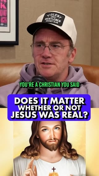 Jesus was real and he was radical.

From a recent #MohrStories with @danst.germain and @joepraino on @witzcomedytv. Watch now on YouTube, Spotify or Substack. Links in bio. 🔗 

#religion #jesus #christian #athiest