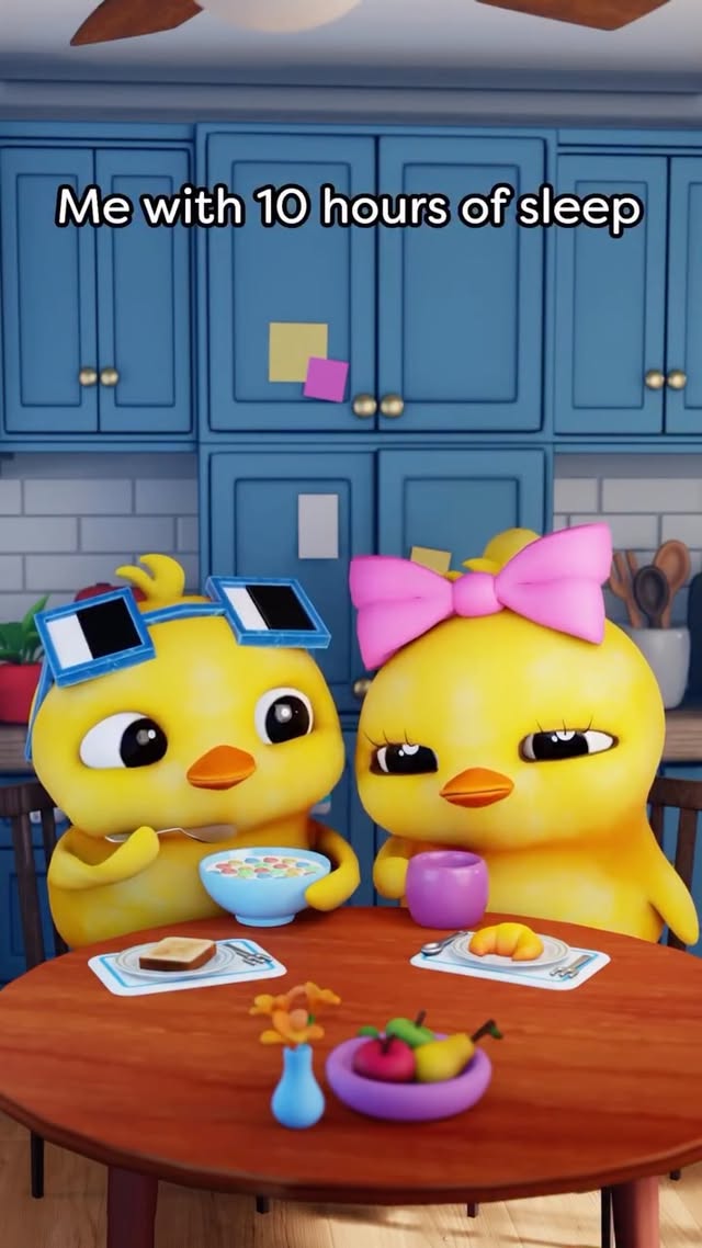 It’s tired o’clock 💤😴😪
#meetquack #lola #animation #funny cute