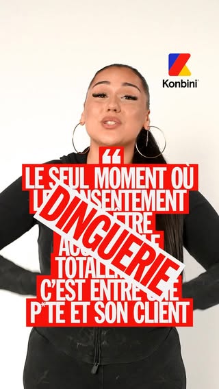 Dinguerie : "le consentement serait acceptable uniquement dans le cadre d’une relation entre une TDS et un client ?"

@melissa.amneris revient sur ce qui définit un réel consentement et les limites de sa définition actuelle. | Dinguerie
