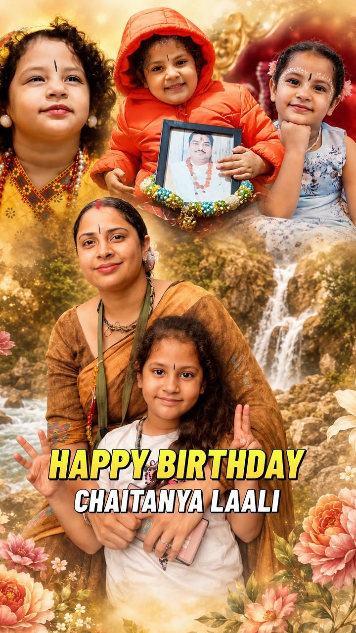 Happy Birthday to my heartbeat, my precious Chaitanya Laali! May Shri Radha Raman always protect you, guide you and fill your life with endless happiness 🥺

Love you beyond words, my Laali ❤️❤️❤️

Love,
Maa