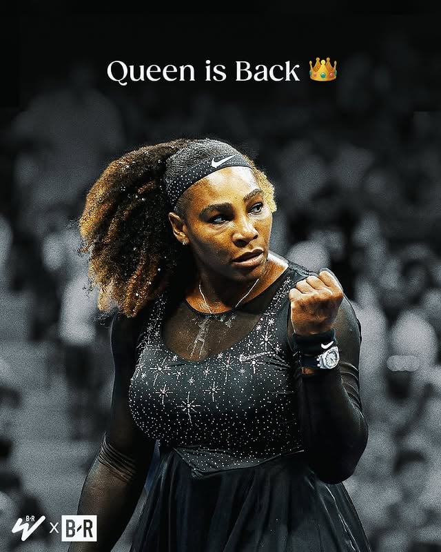 TODAY IS THE DAY! 🔥Serena is scheduled to hit the court for the first time in almost 4 years today 🥹🙌The 23-time Grand Slam singles winner will team up with 19-year-old Victoria Mboko in the first round of the HSBC Championships at Queen's Club in London 👏