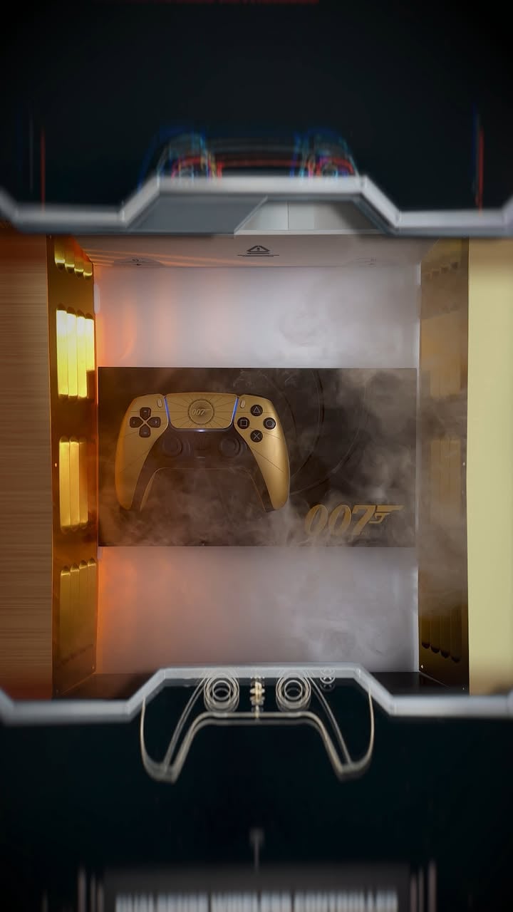 Consider this your license to play.

The Limited Edition 007 First Light DualSense controller is available now.