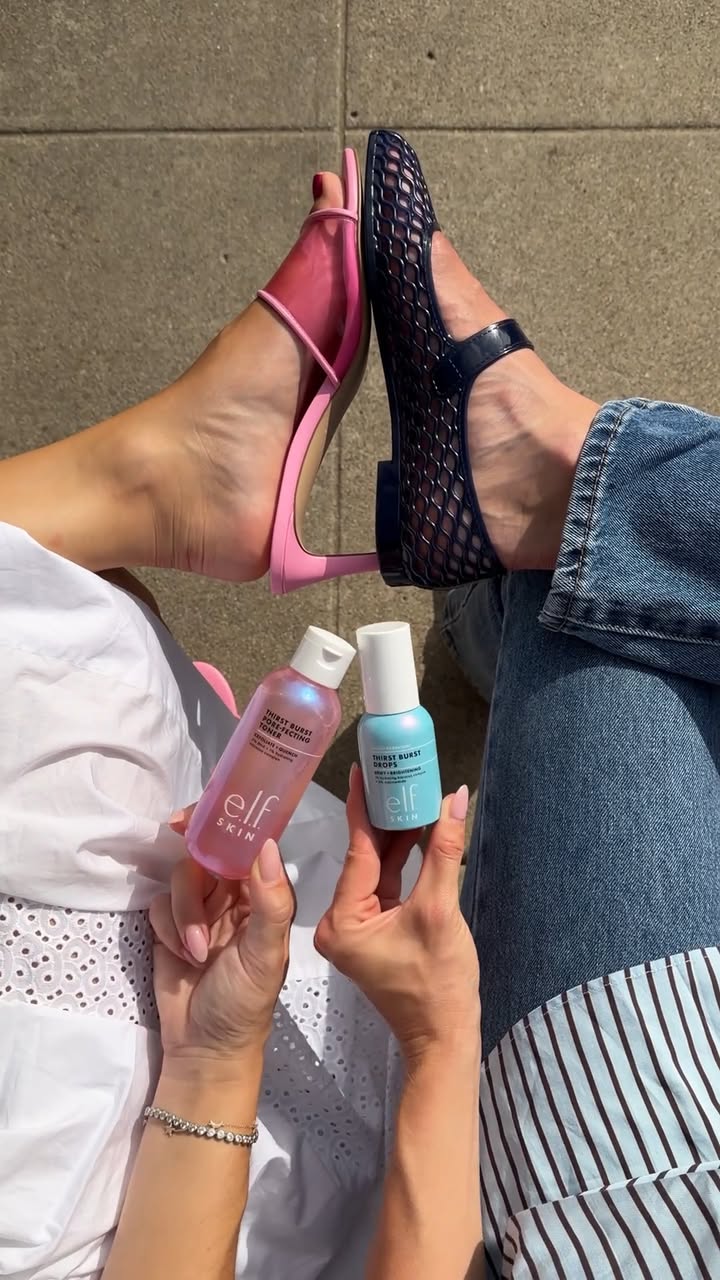 Happy National Best Friends Day! 👯‍♀️ Tag your beauty bestie in the comments.👇These duos just make sense:🌺 Thirst Burst Pore-Fecting Toner🌺 Thirst Burst Drops✨ Soft Glam Cream Blush Stick✨ Soft Glam Cream Bronzer StickShop these perfect pairs on elfcosmetics.com and the e.l.f. app. 🛍️#bestfriendsday #elfcosmetics #elfskin by @elfcosmetics