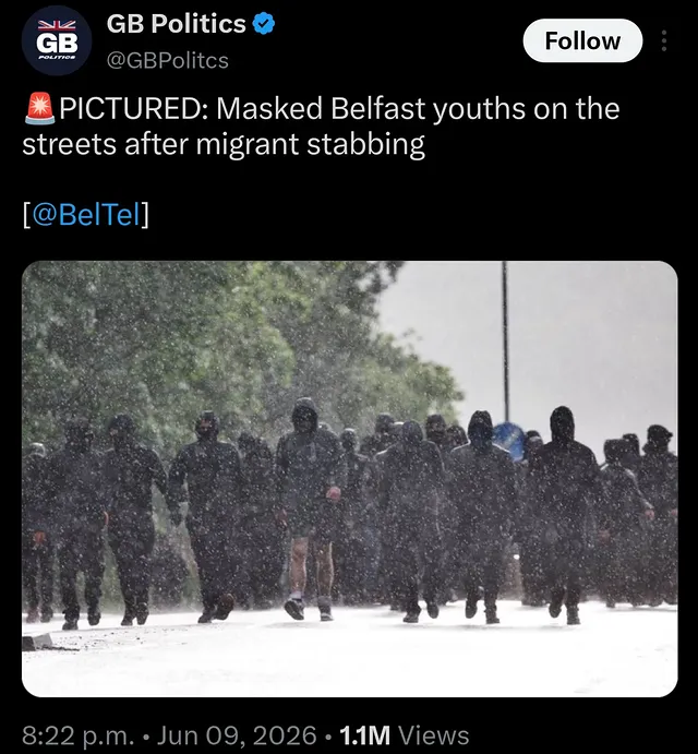 Belfast today.