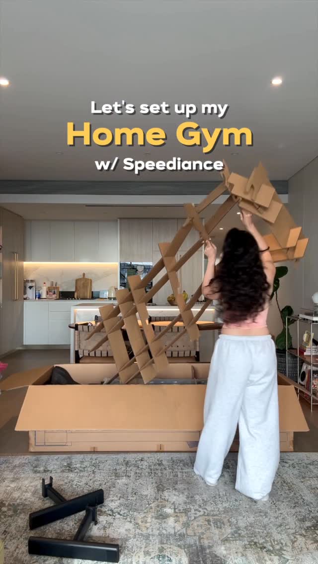 While bby girl is napping- your girl is making GAINS 😏 💪🏼 Between mothering, work & my social life - getting to the gym isn’t always realistic. One of the best things I’ve done postpartum is create a setup that makes training easy and convenient. @speediance.official literally turns your living room into a high-end training facility! 🔗 Use code DUA to save $90 on your Speediance home gym. Link in bio.#speediance #gymmonster #homegym #ad by @duashkara