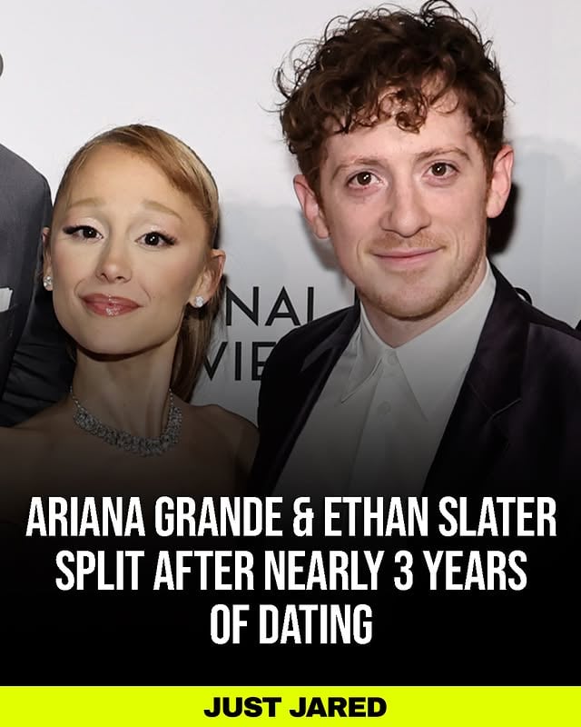 Ariana Grande and Ethan Slater have called it quits. The "Wicked" co-stars quietly split “several months” ago after nearly three years of dating. Tap this photo in the LINK IN BIO to find out more.
#ArianaGrande
#EthanSlater
Photo: Getty